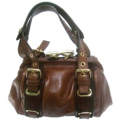 Marc Jacobs Italian Brown Leather Diminutive Handbag 