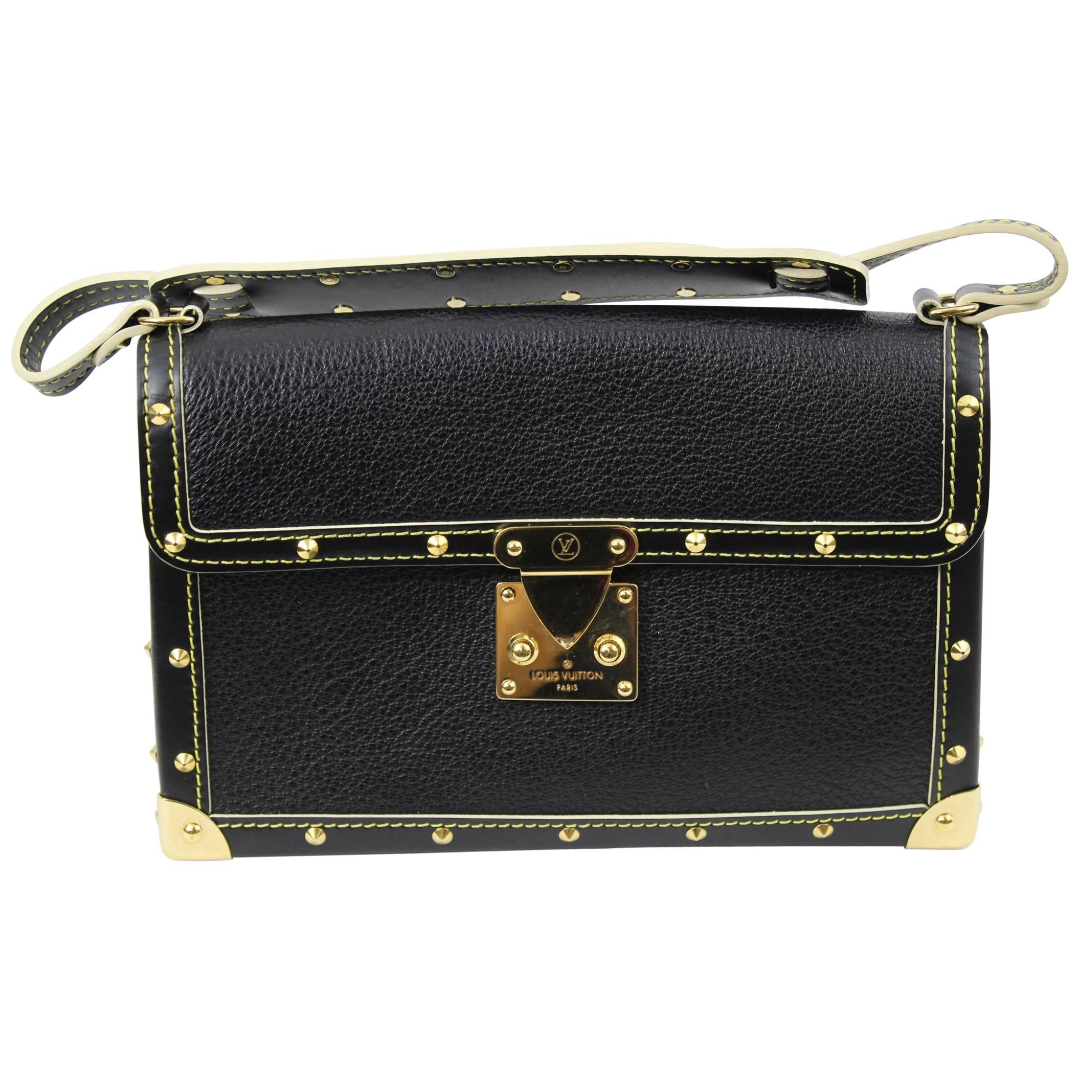 Louis Vuitton Suhali Le Fabuleux (Style Mini trunk) Grained Leather Bag