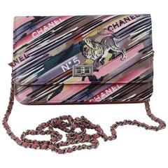 Chanel Runway Sample Wallet on Chain (WOC) in Ppink Leather 