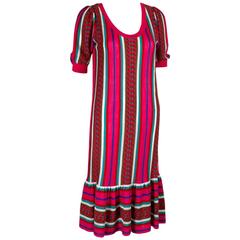 1990s Yves Saint Laurent tricot dress 11