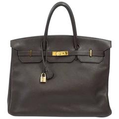 Hermes Cafe Clemence 40cm Birkin - GHW - 2003 3