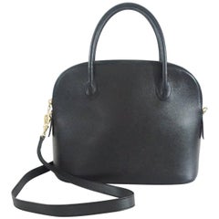 Celine Black Saffiano Leather 2 Way Top Handle Bag 4