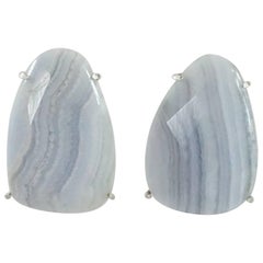 Siman Tu Chalcedony Large Earrings 2