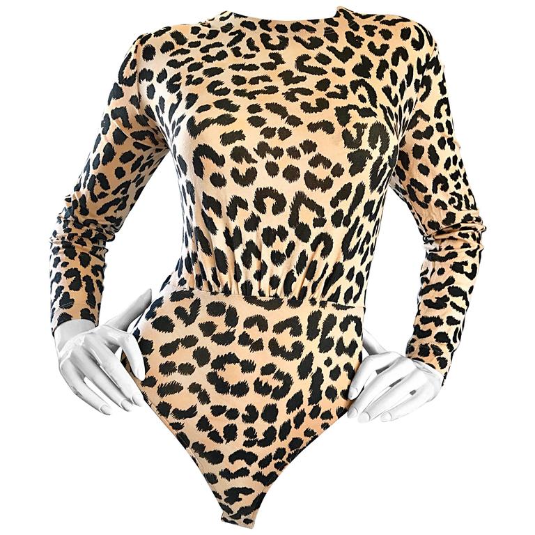 1990s Escada by Margaretha Ley Leopard Cheetah Print Vintage 90s Cotton ...
