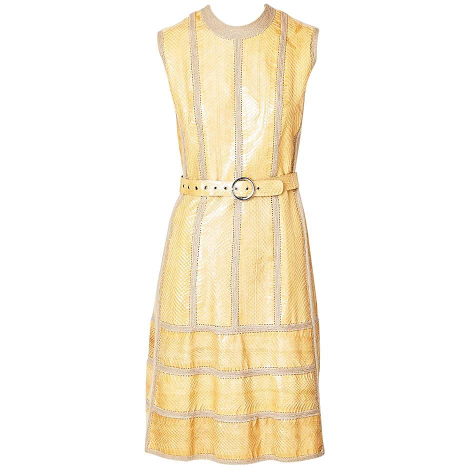 PANELLED DRESS COBRA KING