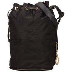 Celine Black Nylon Shoulder Bag 2