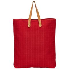 Hermes Red Ahmedabad Tote 10