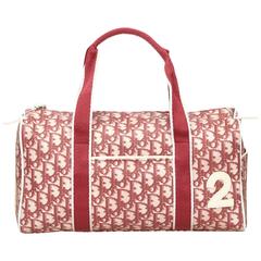 Dior Red PVC Diorissimo Handbag