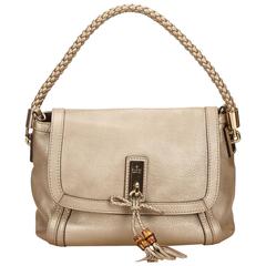 Gucci Gold Calf Leather Shoulder Bag 4
