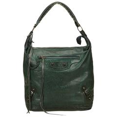 Balenciaga Green Leather Motocross Classic Day 5
