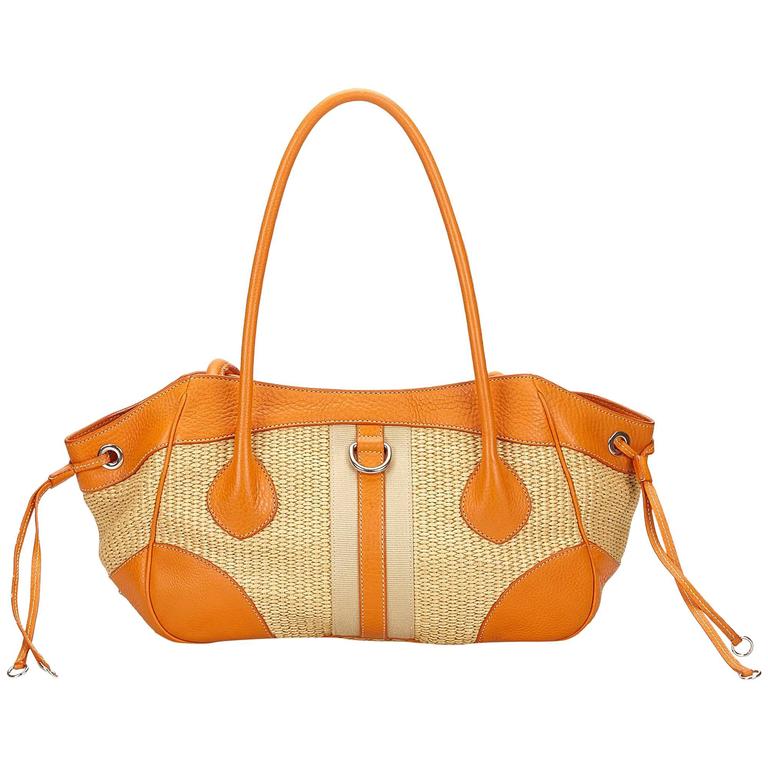prada small straw bag