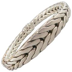 JOHN HARDY Sterling Silver Braided Snake Chain Bracelet