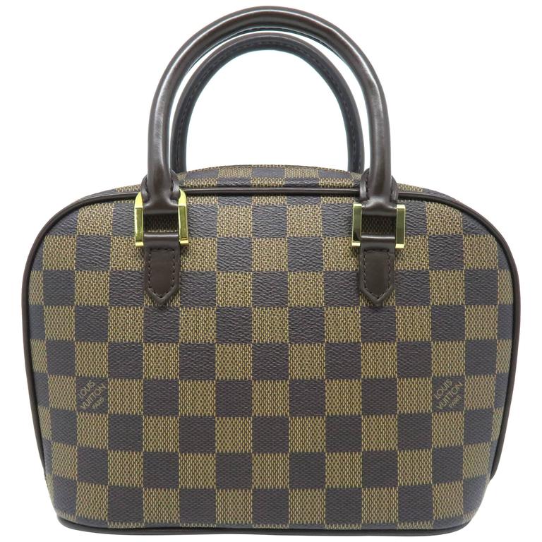 Louis Vuitton Sarria Mini Brown Damier Canvas Handbag At louis vuitton sarria mini brown damier canvas handbag at