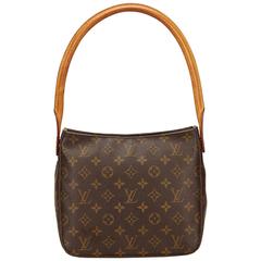 Louis Vuitton Brown Monogram Looping MM 4