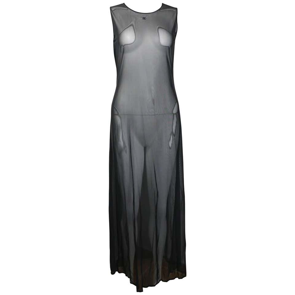 Vintage Chanel Day Dresses - 257 For Sale at 1stDibs | 90s black chanel ...