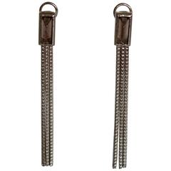 Goossens Paris Smoky Quartz Duster Earrings