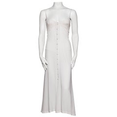 1990s Gianni Versace Couture White Dress