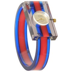 Gucci Lucite Bracelet Watch