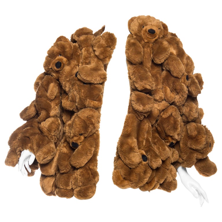 1980S JEAN CHARLES DE CASTELBAJAC Teddy Bear Coat For Sale at 1stDibs