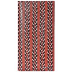 Red Prada Printed Cardholder Wallet 7