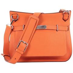 Hermes Jypsiere Handbag Clemence 34