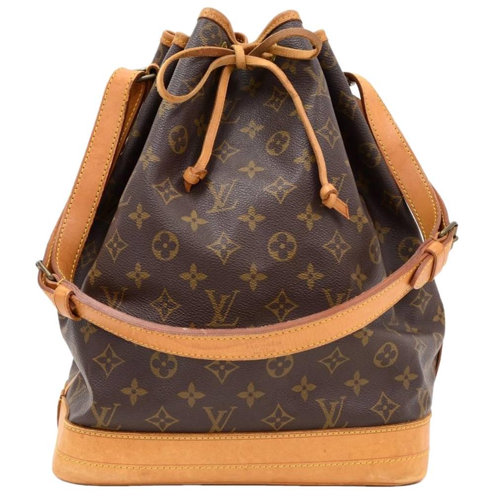 Louis Vuitton Noe Large Monogram Canvas Shoulder Bag