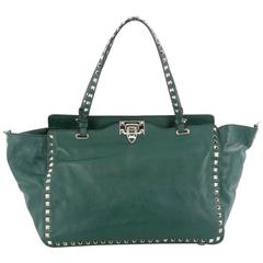 Valentino Rockstud Tote Soft Leather Medium