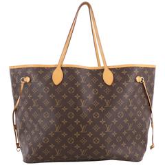 Used Louis Vuitton Neverfull Tote Monogram Canvas GM 