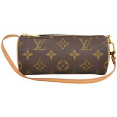 Louis Vuitton Pochette Papillon Monogram Canvas Pouch