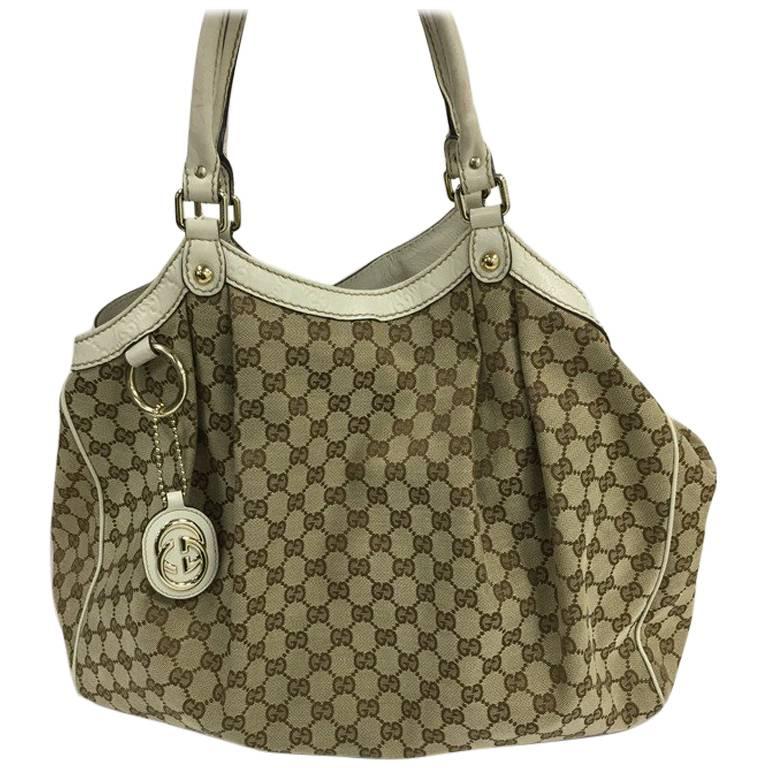 Gucci Sukey Tote GG Canvas Large