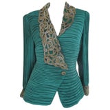 George F. Couture New York Embroidered Jacket