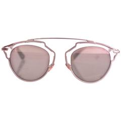 Christian Dior Rose Gold So Real Sunglasses with Case