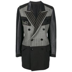 "Les rabbins chic"  1993 JEAN PAUL GAULTIER   double-breasted tailored jacket  