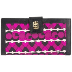 Vintage Emilio Pucci logo clutch wallet 2