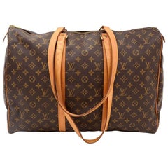 Louis Vuitton Sac Flanerie 50 Monogram Canvas Shoulder Travel Bag