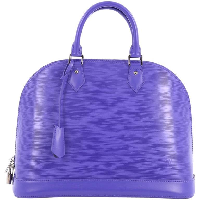 Louis Vuitton Alma Handbag Epi Leather MM