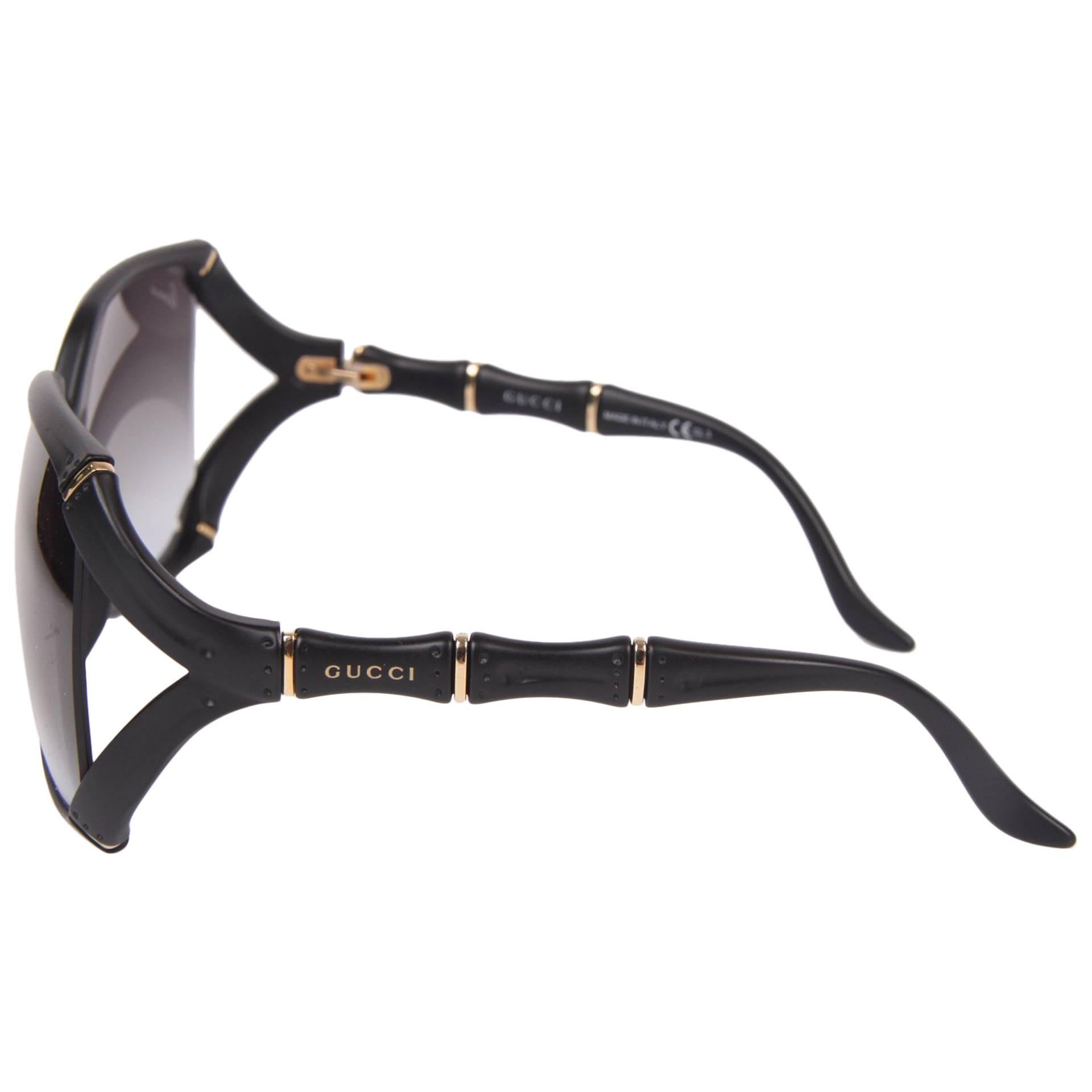 Gucci Bamboo Sunglasses - black