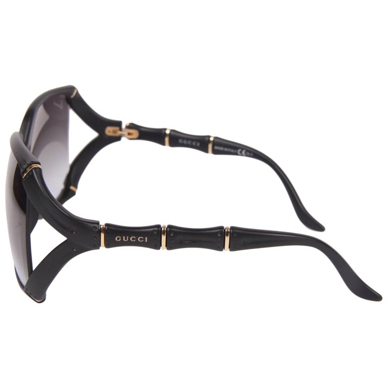 veiling Antecedent dikte Gucci Bamboo Sunglasses - black at 1stDibs | gucci sunglasses bamboo, gucci  bamboo glasses, gucci bamboo sunglasses brown