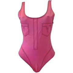 Gianni Versace Mare Stitch Contrast Swimsuit 2