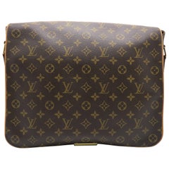 Louis Vuitton Abbesses Brown Monogram Canvas Shoulder Bag