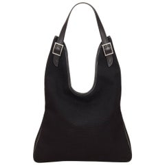 Hermes Black Canvas Massai 6