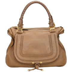 Chloe Brown Leather Marcie 12