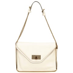 Chloe White Leather Sally 10