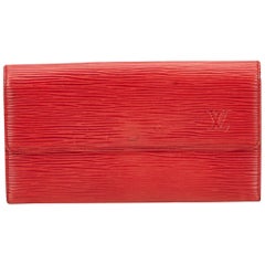 Louis Vuitton Red Epi Porte Monnaie Credit 3