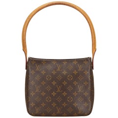 Louis Vuitton Brown Monogram Looping MM 2