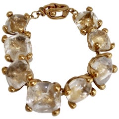 Goossens Paris 8 Rock Crystal Clasp Bracelet 2