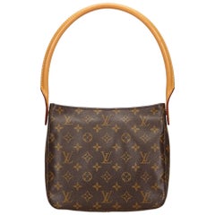Louis Vuitton Brown Monogram Looping MM 9