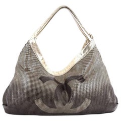 Chanel Hollywood Hobo Perforated Leather East West