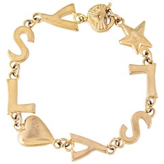 YSL Logo Chain Bracelet