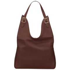 Hermes Brown Leather Massai 4